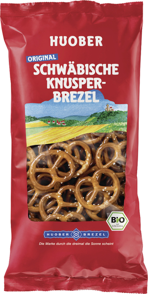 Huober Bio Original Schwäbische Knusperbrezel 175g Huober Bio Original Schwäbische Knusperbrezel 175g