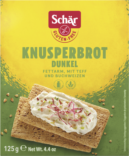 Schär Knusperbrot Dunkel 125g