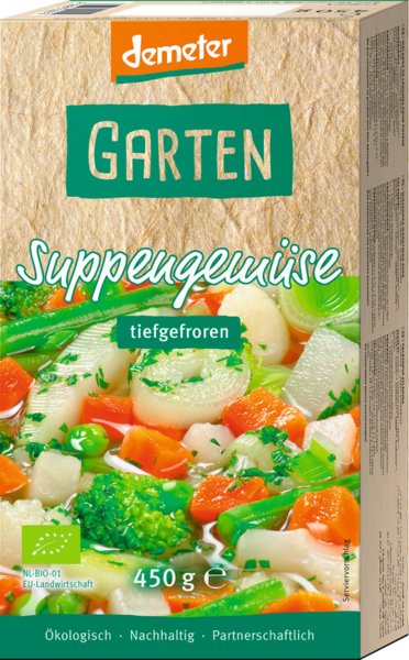 Bio Demeter Suppengemüse 450g Bio Demeter Suppengemüse 450g