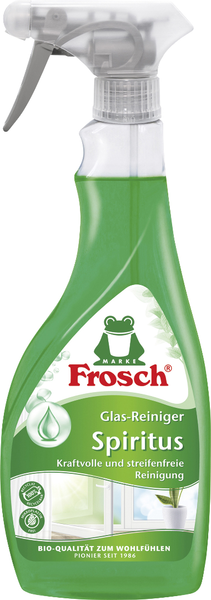 Frosch Glas-Reiniger Spiritus 0,5l