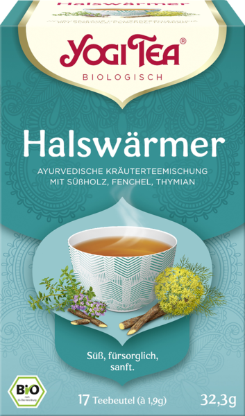Yogi Tea Bio Kräutertee Halswärmer 17 Beutel 32,3g