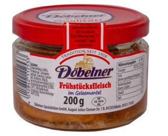 Döbelner Frühstücksfleisch im Geleemantel 200g Döbelner Frühstücksfleisch im Geleemantel 200g