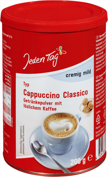 Jeden Tag Cappuccino Classic 200g