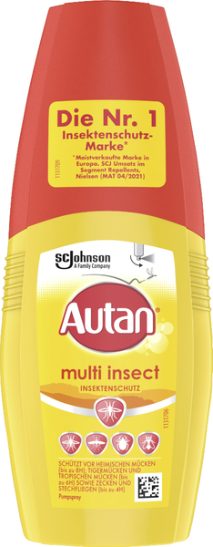 Autan Multi Insect Insektenschutz Pumpspray 100ml Autan Multi Insect Insektenschutz Pumpspray 100ml