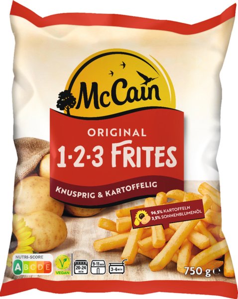 McCain 1-2-3 Frites Original 750g