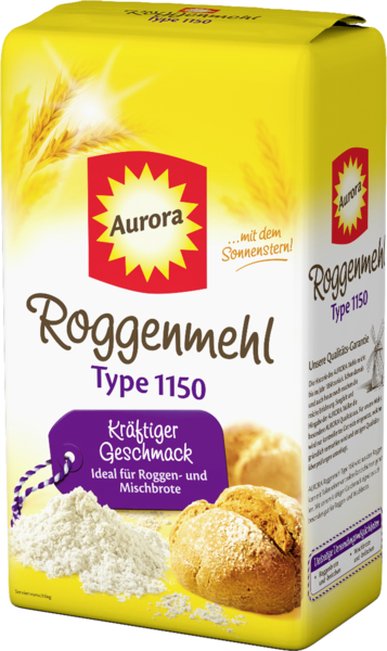 Aurora Roggenmehl Type 1150 1kg