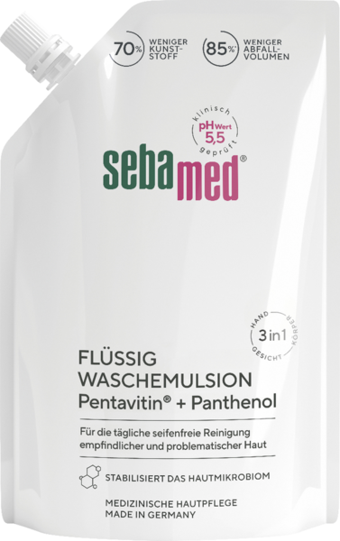 Sebamed Flüssig Wasch-Emulsion Nachfüllbeutel 400ml Sebamed Flüssig Wasch-Emulsion Nachfüllbeutel 400ml