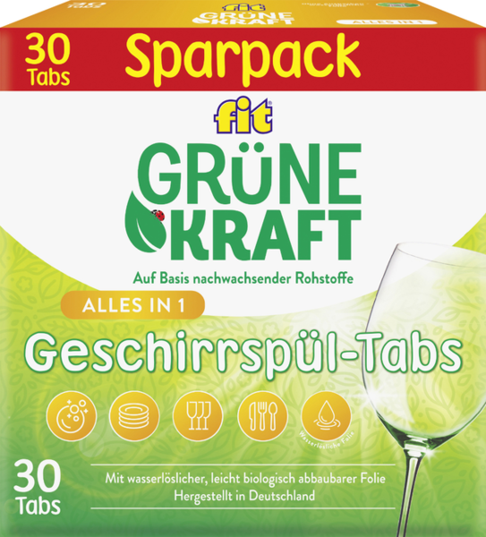 fit Grüne Kraft Alles in 1 30 Tabs fit Grüne Kraft Alles in 1 30 Tabs