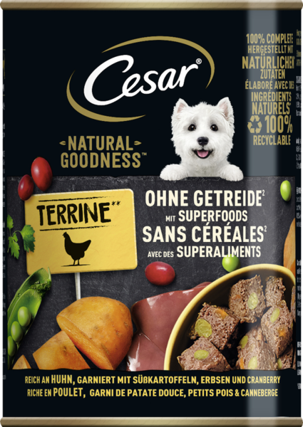 Cesar Natural Goodness mit Huhn 400g