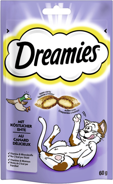 Dreamies mit Ente 60g Dreamies mit Ente 60g