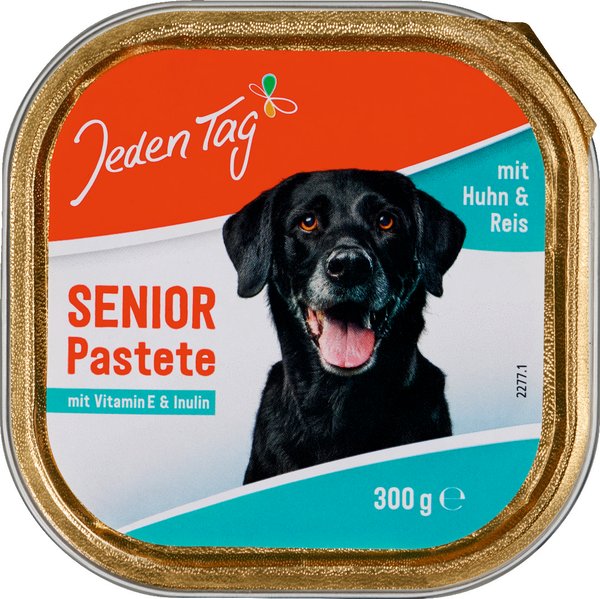 Jeden Tag Pastete Senior mit Huhn & Reis 300g