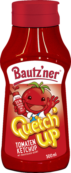 Bautz'ner Quetch'Up Tomatenketchup 0,5l