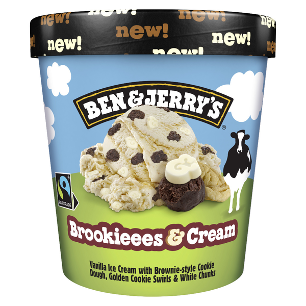 Ben & Jerry's Brookies+Cream 465ml
