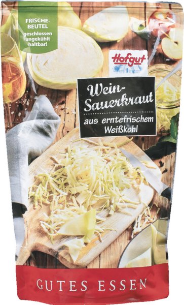 Hofgut Mildes Weinsauerkraut 500g Hofgut Mildes Weinsauerkraut 500g