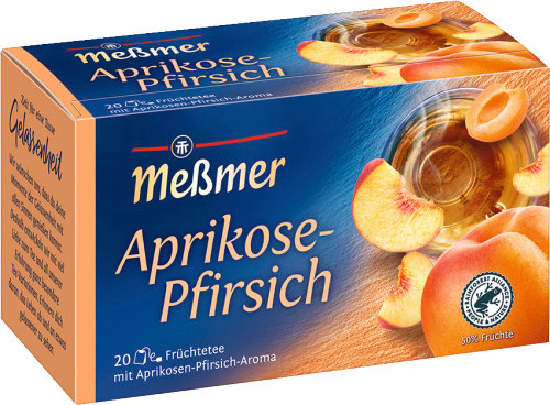 Meßmer Aprikose-Pfirsich 20 Beutel Meßmer Aprikose-Pfirsich 20 Beutel