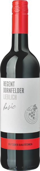 Basic Regent Dornfelder Rotwein lieblich 0,75l Basic Regent Dornfelder Rotwein lieblich 0,75l