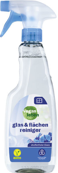 vegan leben Glas & Flächen Reiniger 500ml vegan leben Glas & Flächen Reiniger 500ml