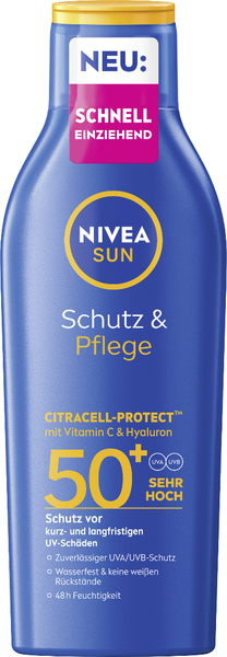Nivea Sun Schutz & Pflege Milch LF50+ 200ml Nivea Sun Schutz & Pflege Milch LF50+ 200ml