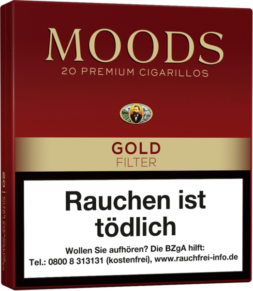 Dannemann Moods Golden Taste Filter 20 Stück Dannemann Moods Golden Taste Filter 20 Stück