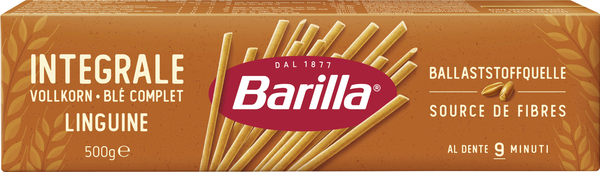 Barilla Integrale Vollkorn Linguine 500g Barilla Integrale Vollkorn Linguine 500g