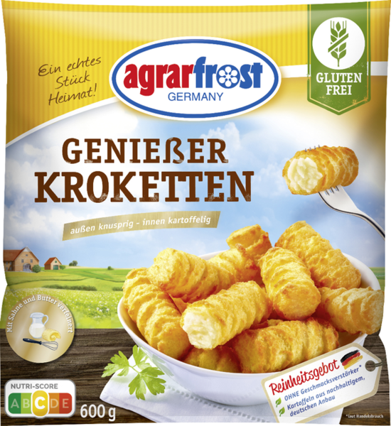 Agrarfrost Genießer Kroketten 600g
