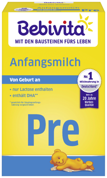 Bebivita Milchnahrung Pre Anfangsmilch 500g