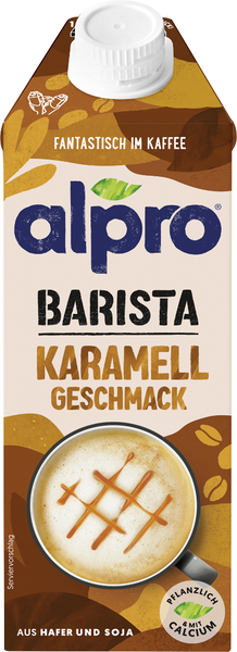 Alpro Drink Barista Soja-Hafer Karamell 750ml