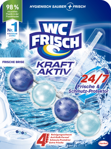 WC Frisch Kraft Aktiv Duftspüler Frische Brise 50g