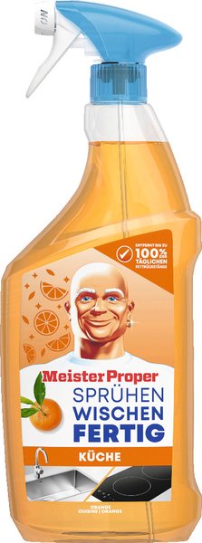 Meister Proper Allzweckreiniger Sprühen-Wischen-Fertig Küchenspray 800ml