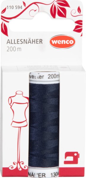 Wenco Garn dunkleblau 200m