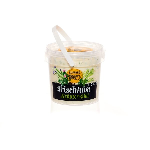 Rügener Molkerei Frischkäse Kräuter & Dill 180g Rügener Molkerei Frischkäse Kräuter & Dill 180g