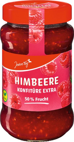 Jeden Tag Konfitüre extra Himbeere 450g