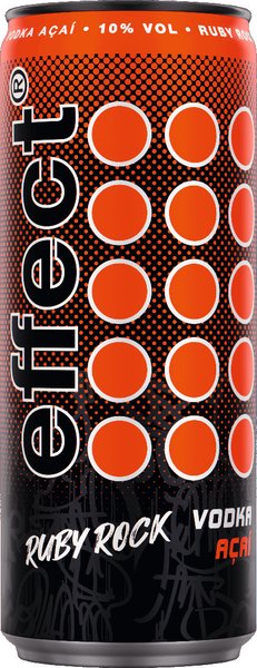 Effect Vodka+Black Acai 10% vol. 0,33l