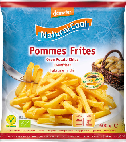 Natural Cool demeter Pommes Frites 600g Natural Cool demeter Pommes Frites 600g
