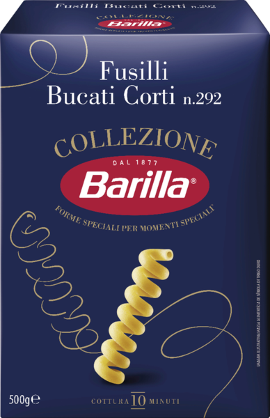 Barilla Collezione Fusilli Bucati Corti 500g Barilla Collezione Fusilli Bucati Corti 500g