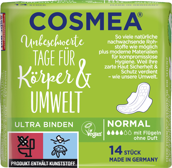 Cosmea Binden Ultra Normal 14 Stück