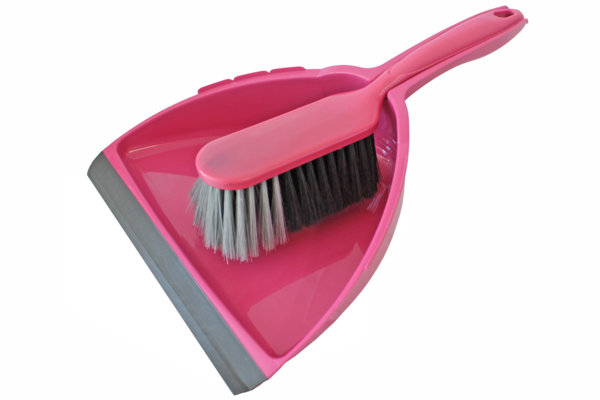 Bürstenmann Kehrgarnitur Kunststoff Handfeger mit Kunsthaar 