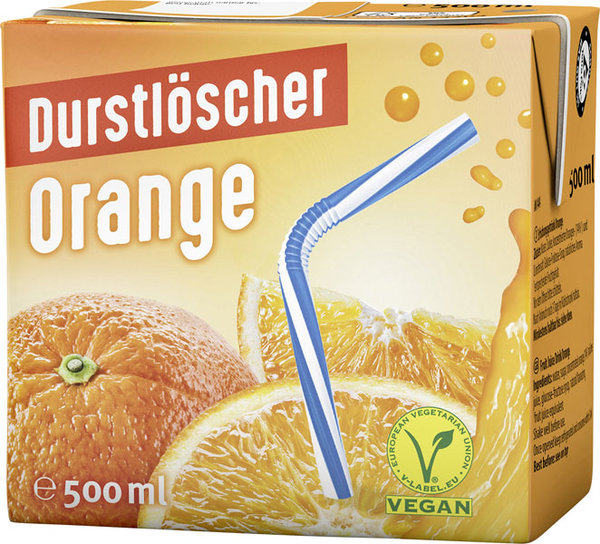 Durstlöscher Orange 0,5l