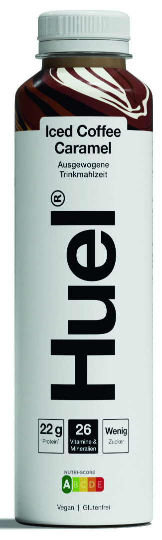 Huel Trinkmahlzeit Iced Coffee Caramel 500ml Huel Trinkmahlzeit Iced Coffee Caramel 500ml