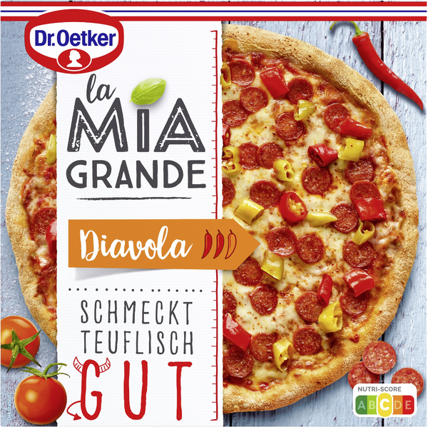 Dr.Oetker La Mia Grande Diavola 400g Dr.Oetker La Mia Grande Diavola 400g