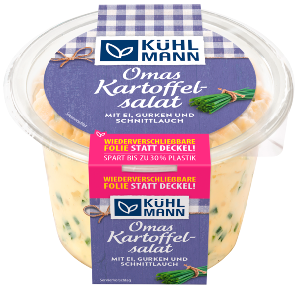 Kühlmann Omas Kartoffelsalat mit Ei 400g