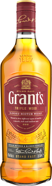 Grants Triple Wood Blended Scotch Whisky 40% vol. 0,7l Grants Triple Wood Blended Scotch Whisky 40% vol. 0,7l