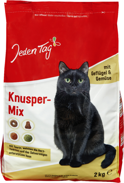 Jeden Tag Knusper-Mix mit Geflügel & Gemüse 2kg Jeden Tag Knusper-Mix mit Geflügel & Gemüse 2kg