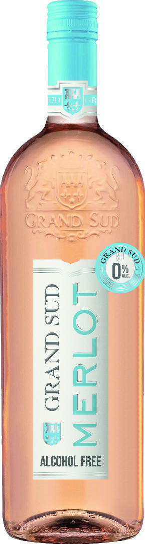 Grand Sud Merlot Alkoholfreier Rosewein 1l