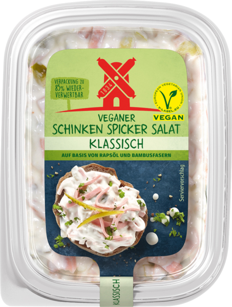 Rügenwalder Veganer Schinken Spicker Salat Klassisch 150g