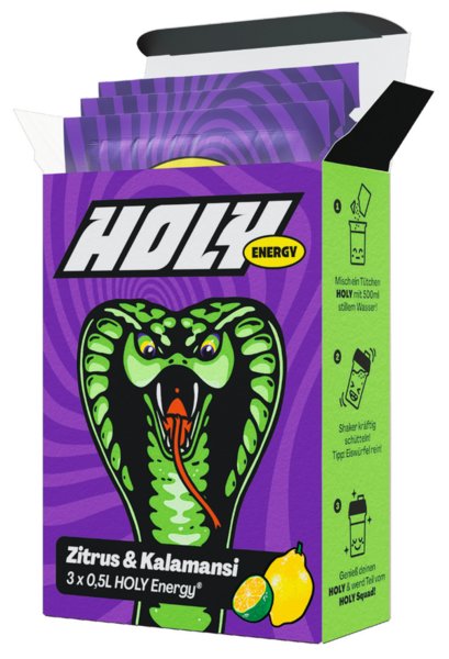 HOLY Energy® 3er Box - Zitrus & Kalamansi