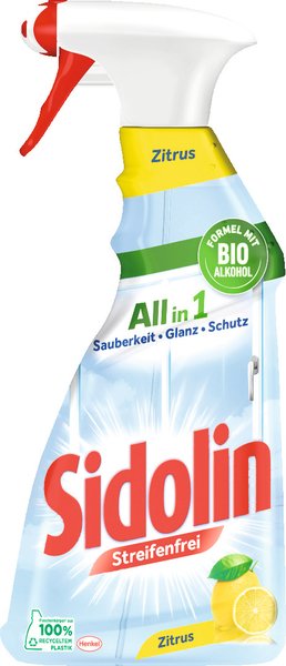 Sidolin Streifenfrei Zitrus 500ml