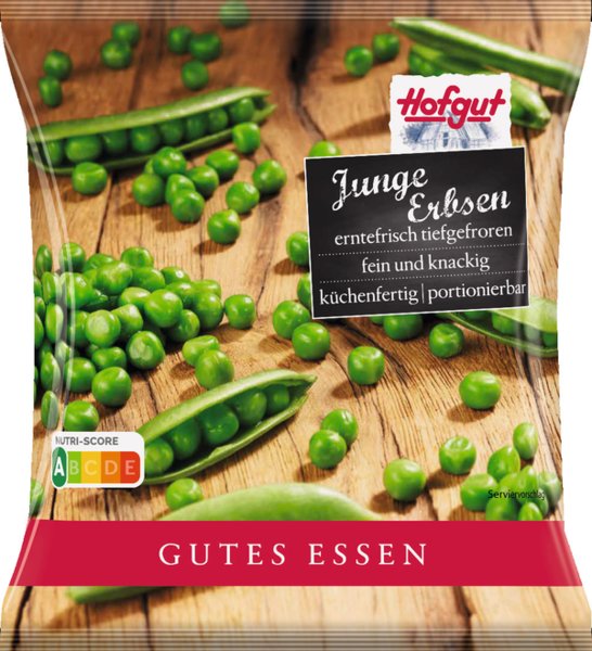 Hofgut Junge Erbsen 1000g Hofgut Junge Erbsen 1000g