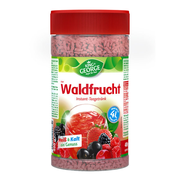 King George Instant-Teegetränk Wildfrucht 400g King George Instant-Teegetränk Wildfrucht 400g