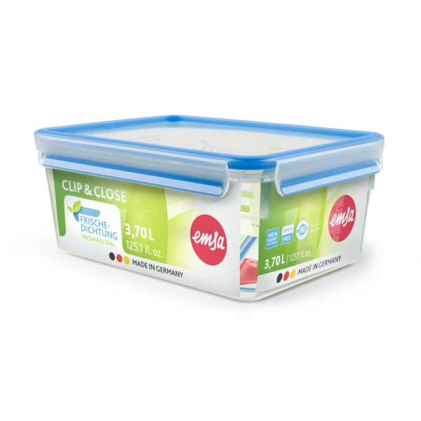 Emsa Clip&Close Frischhaltedose 3,7l